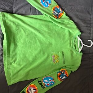 Chrome Hearts Vibrant Green Kids Long Sleeve Tee
